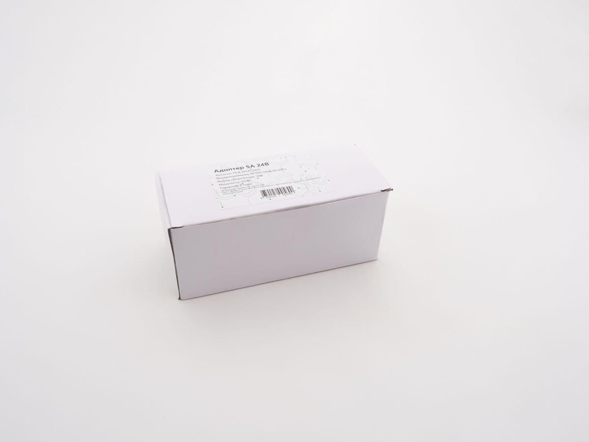 Светодиодные лент Адаптер LEDS POWER 5А (120Вт) черный пластик