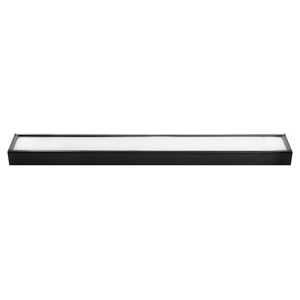 Офисное освещение Линейный светодиодный светильник Feron AL4030 48538 черный металл