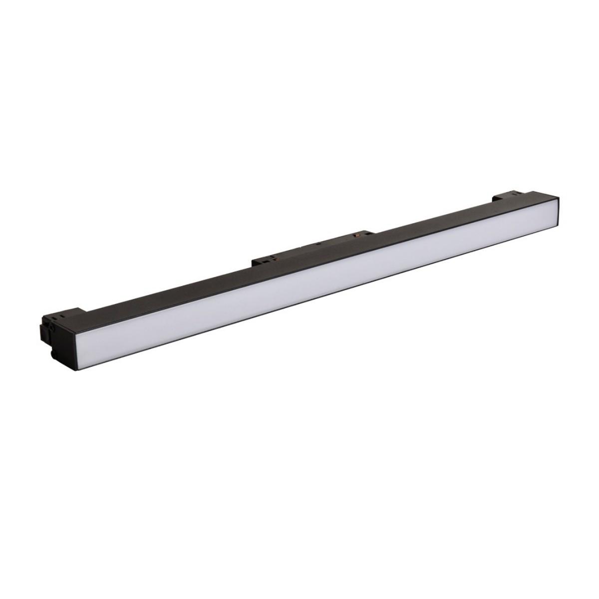 Трековые светильник Трековый светодиодный светильник Crystal Lux CLT 0.33 001 BL M черный металл