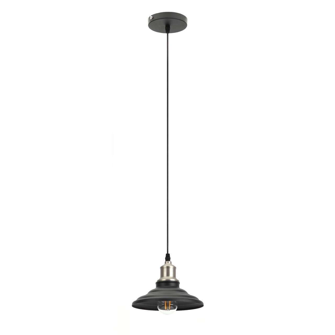 Подвесные светильник Светильник Loft PL4 BK BN черный металл
