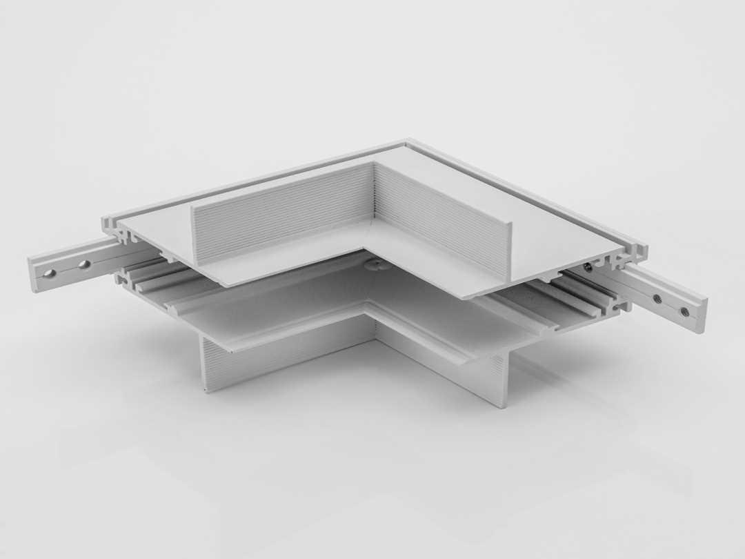 Трековые систем Коннектор LUMKER SY-LINK-INT-T1-WH 013619 белый металл