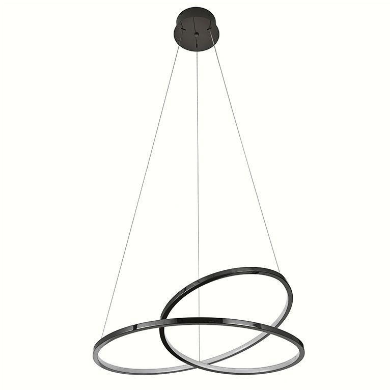 Подвесные светильник Светильник 15202 S black glossy черный металл