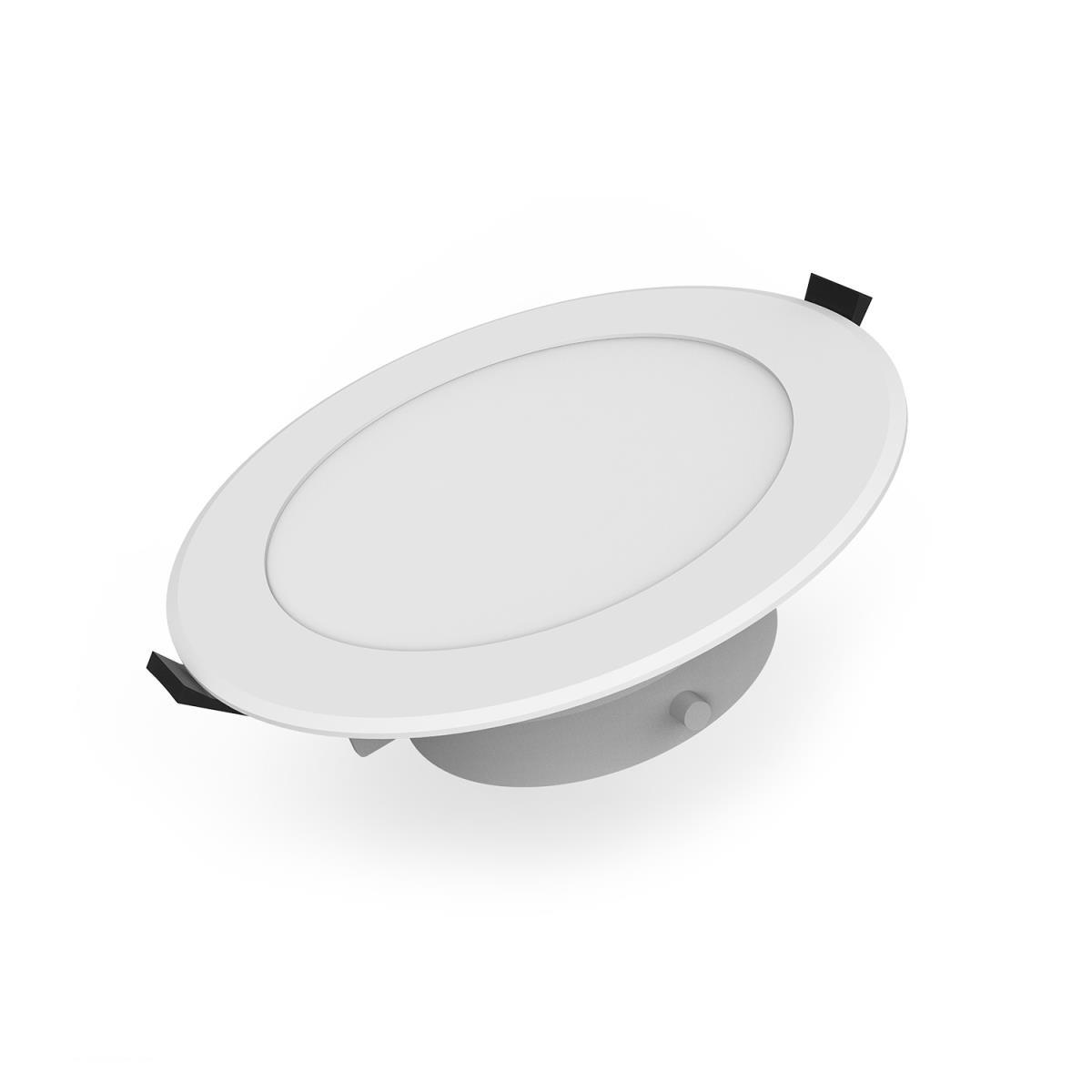 Офисное освещение Встраиваемый светодиодный светильник Gauss Elementary Downlight 999420205 белый пластик