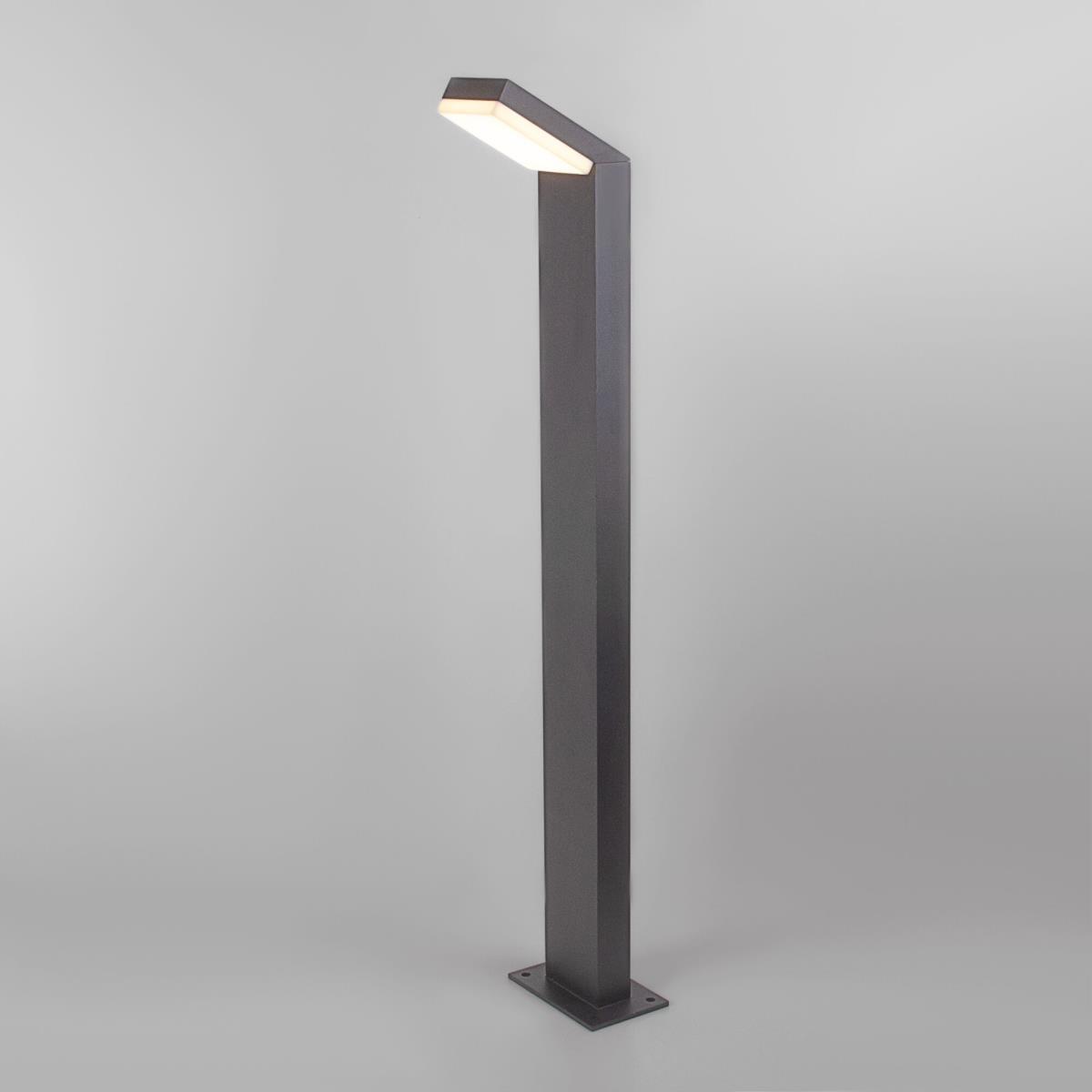 Уличное освещение Уличный светодиодный светильник Elektrostandard Sensor 1542 Techno Led серый a053949 серый металл