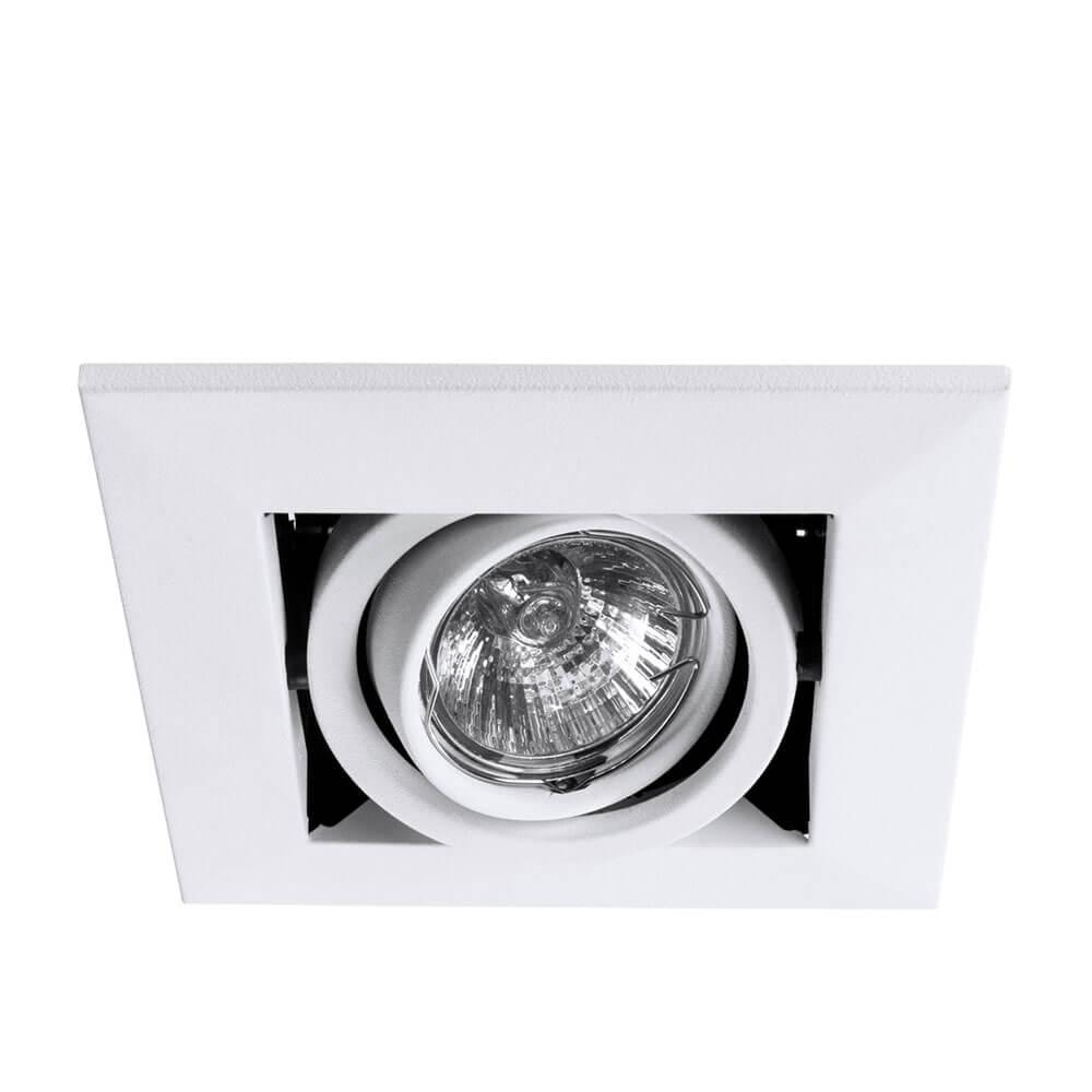 Офисное освещение Встраиваемый светильник Arte Lamp Cardani Piccolo A5941PL-1WH белый металл