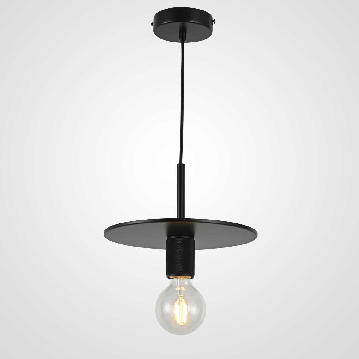 Подвесные светильник Светильник RH Utilitaire Disk Shade Pendant бронза металл