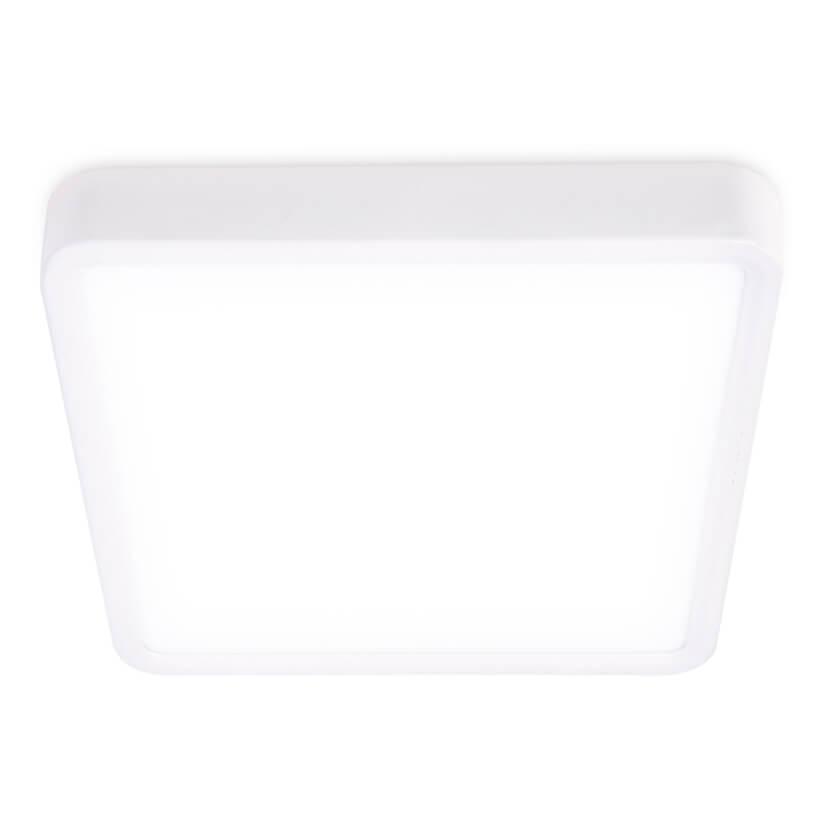 Офисное освещение Встраиваемый светодиодный светильник Ambrella light Led Downlight DLR370 белый пластик