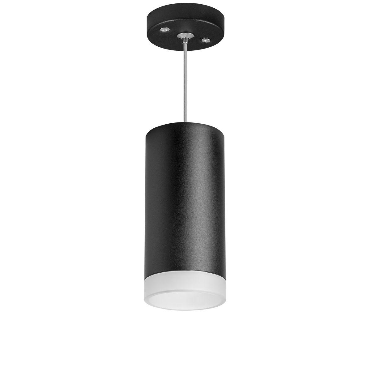 Светильник Комплект с подвесным светильником Lightstar Rullo (216487+590087+202480) черный металл