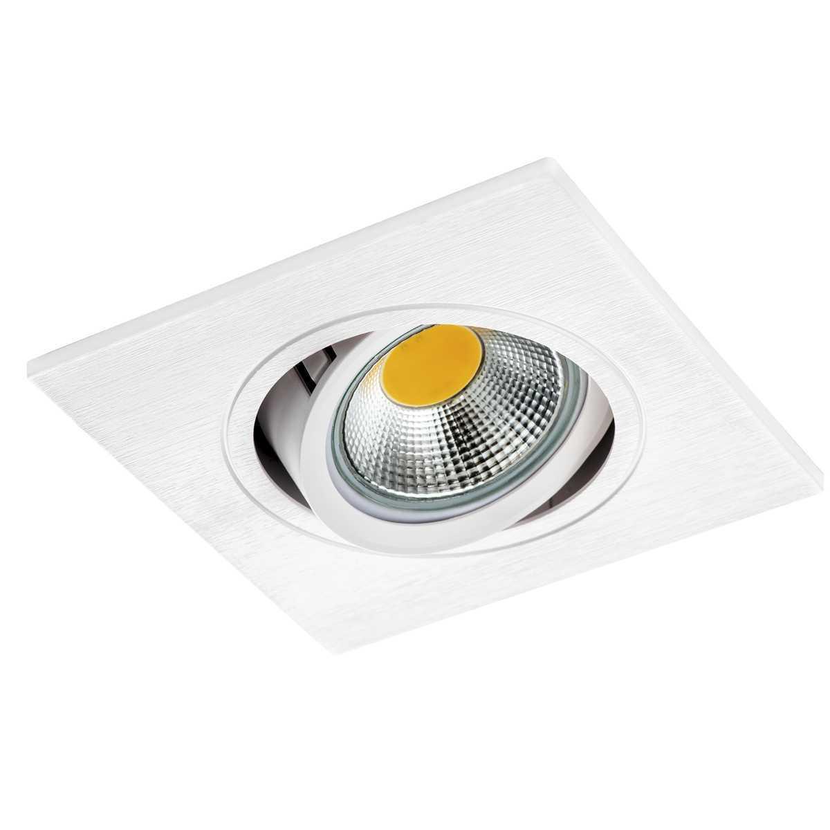 Офисное освещение Встраиваемый светильник Lightstar Banale 012036 белый пластик