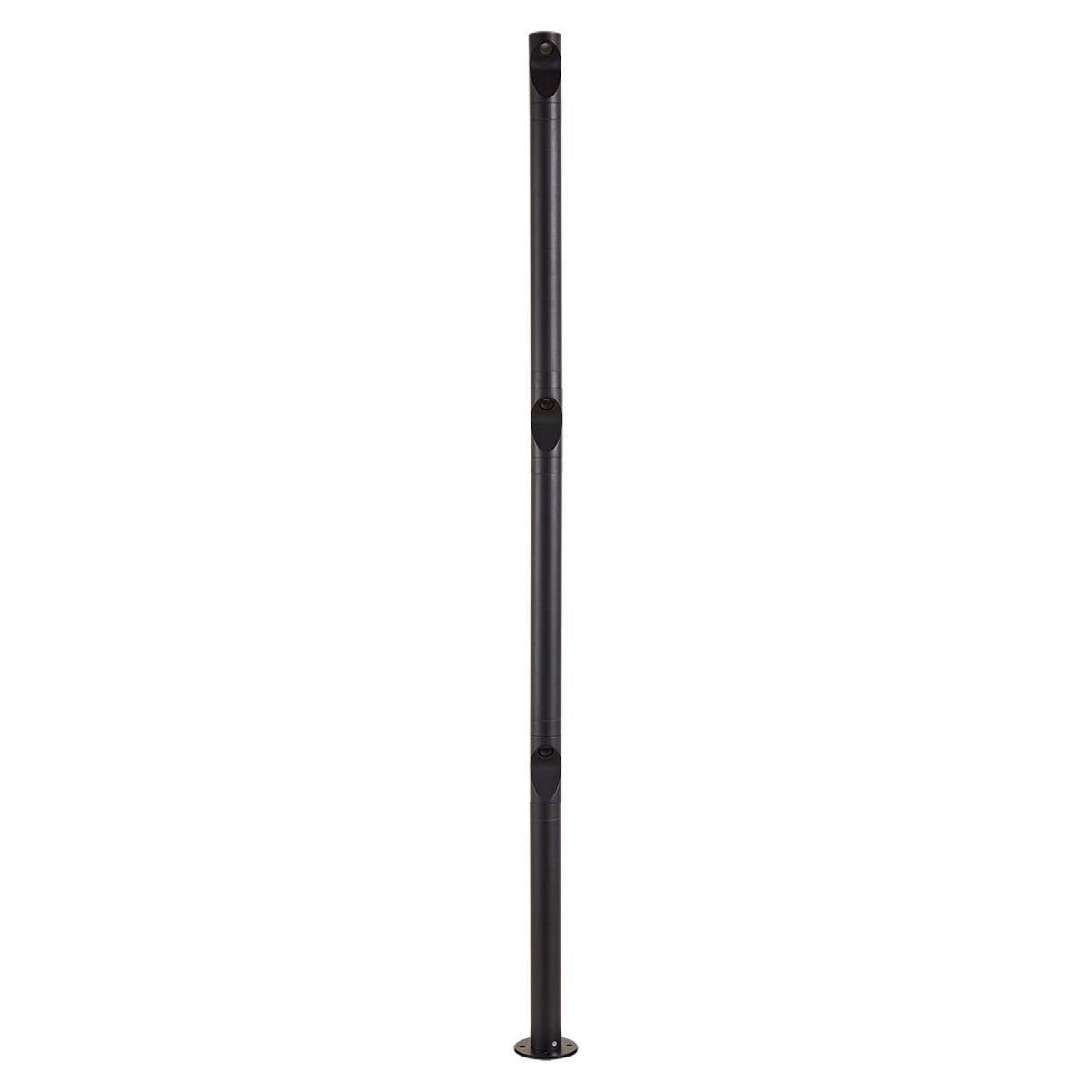 Уличное освещение Уличный светодиодный светильник Odeon Light Nature Bamboo 7021 / 9FL в стиле минимализм черный металл
