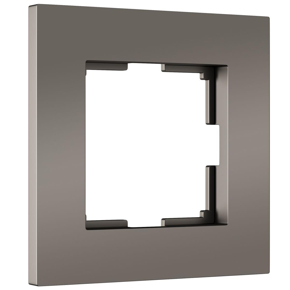 Электротовар Рамка Werkel Slab на 1 пост бронза матовый W0012963 4690389193354 бронза пластик