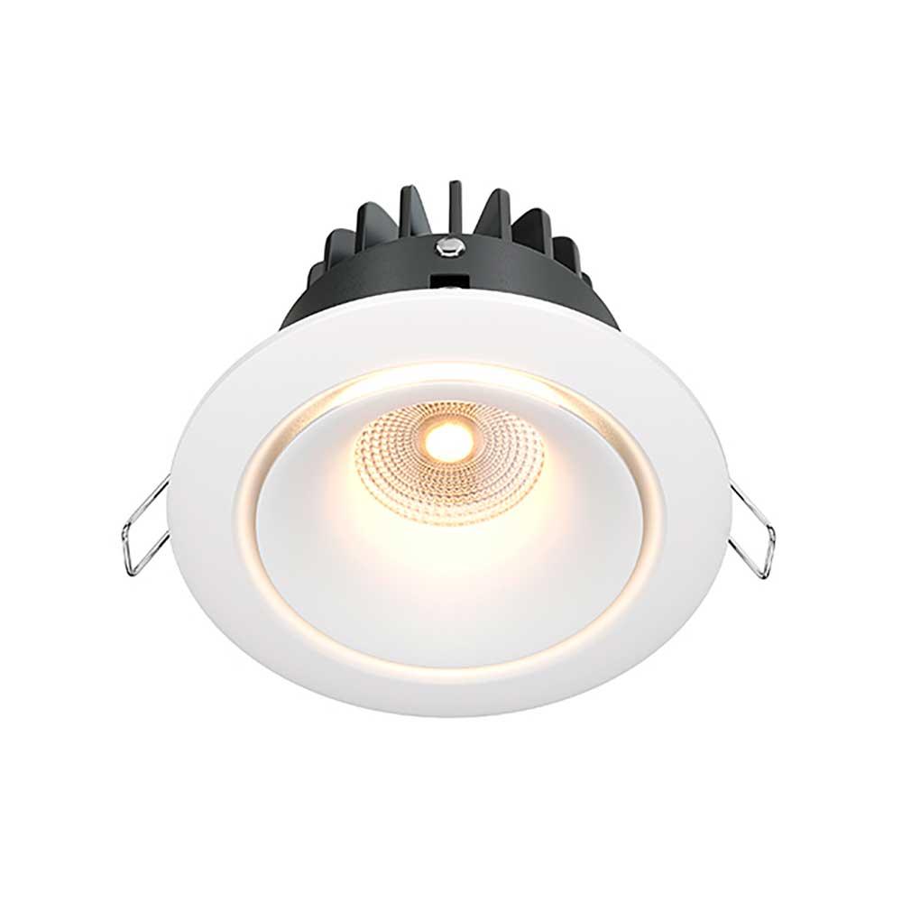 Офисное освещение Встраиваемый светодиодный светильник Maytoni Zoom DL031-2-L12W белый металл