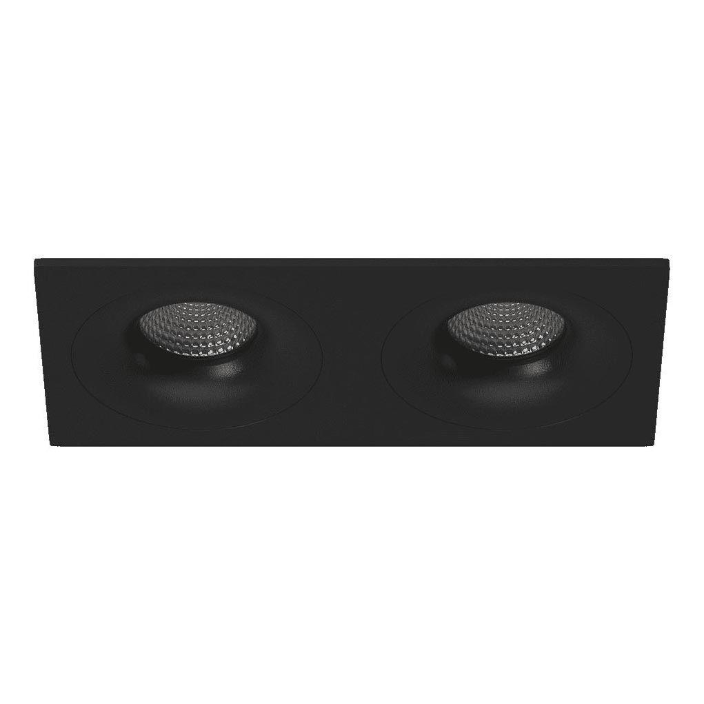 Офисное освещение Встраиваемый светильник DesignLed DL-MJ-1012G-B 002984 черный металл