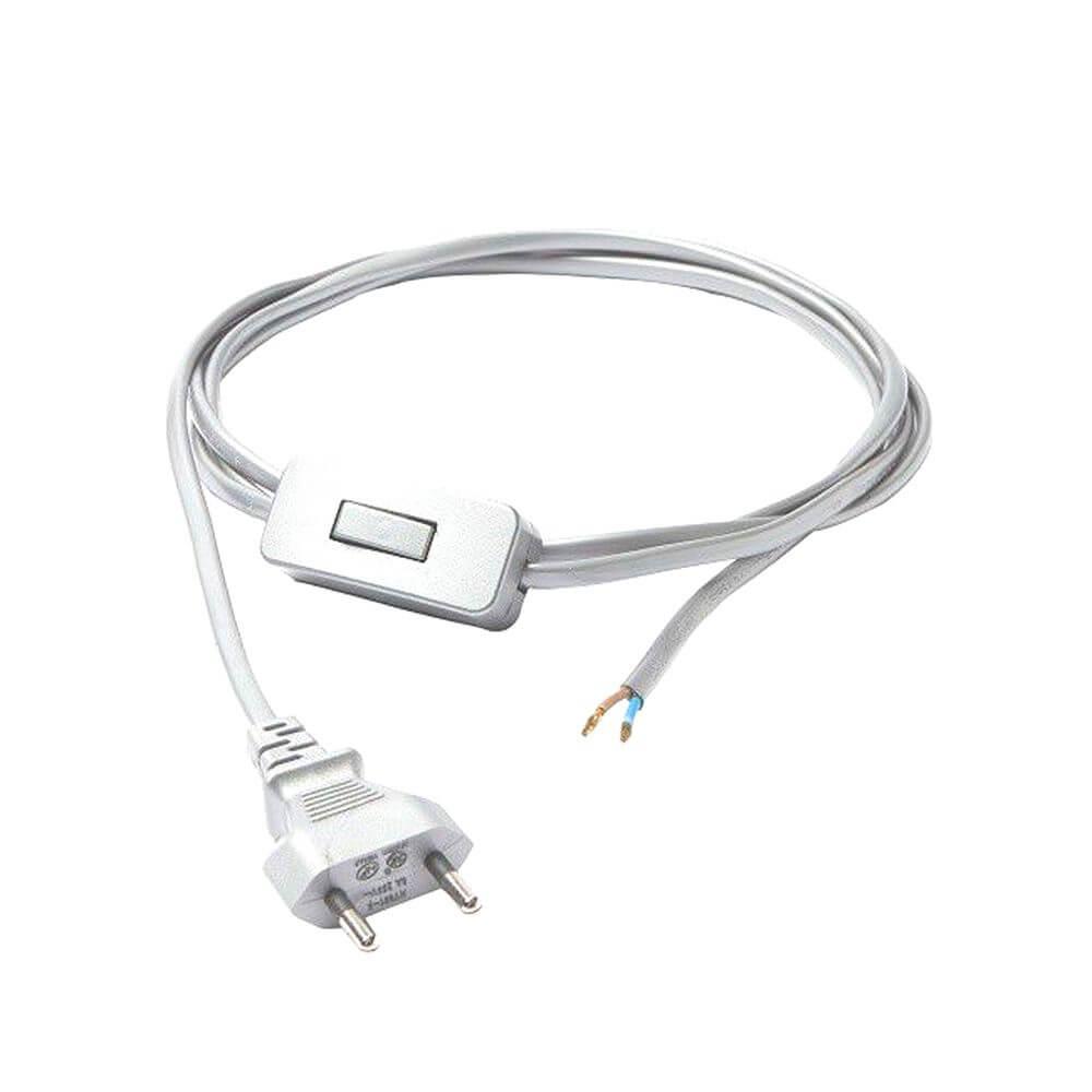 Электротовар Кабель с выключателем Nowodvorski Cameleon Cable with switch 8612, Коричневый / Белый коричневый пластиковые / металлические / алюминий — главное фото