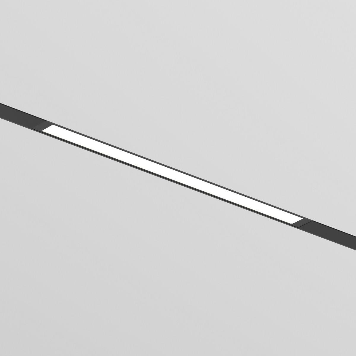 Трековые светильник Трековый светодиодный светильник Denkirs Simple Linear черный металл