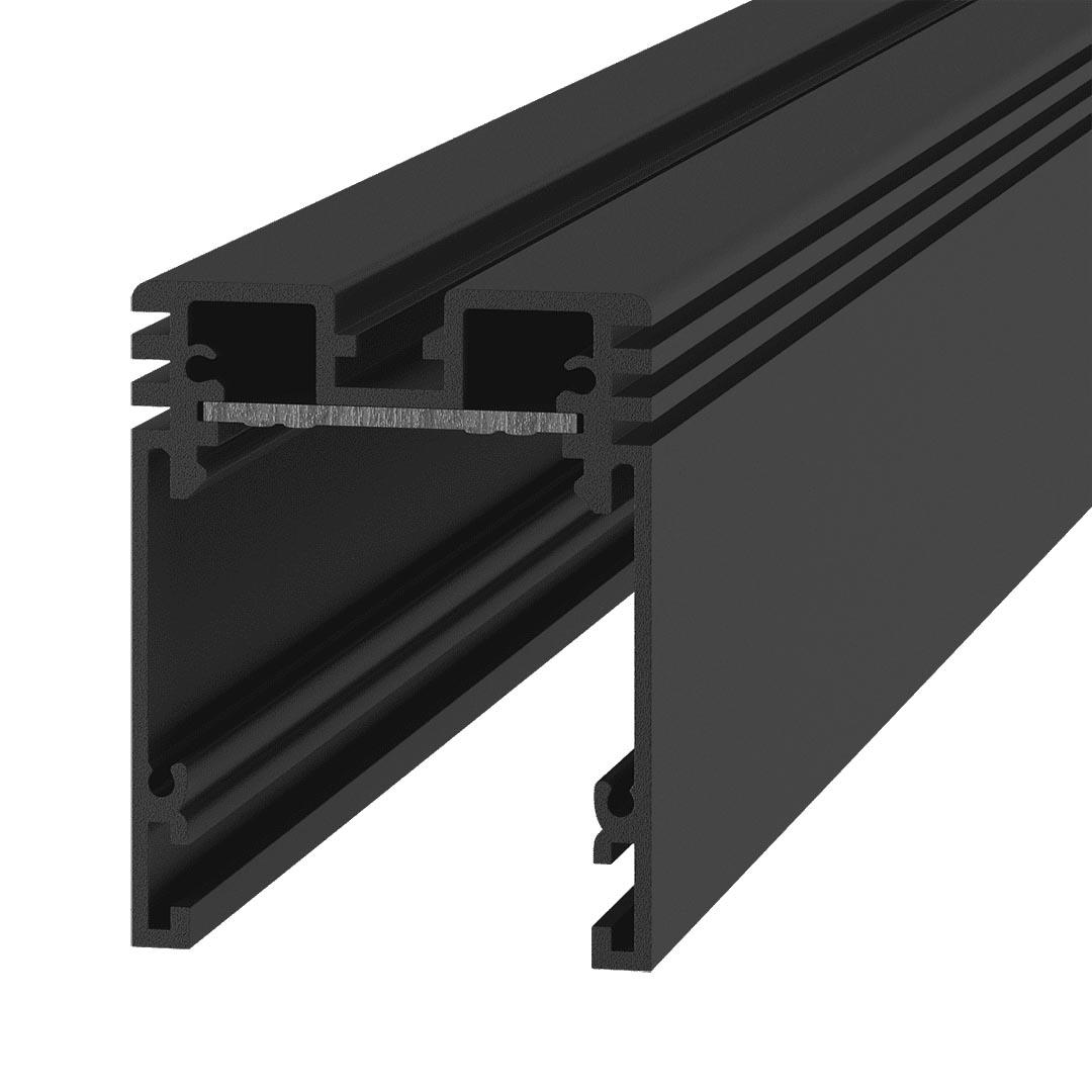 Трековые систем Шинопровод низковольтный DesignLed SY-601201R-2-BL 009891 черный металл
