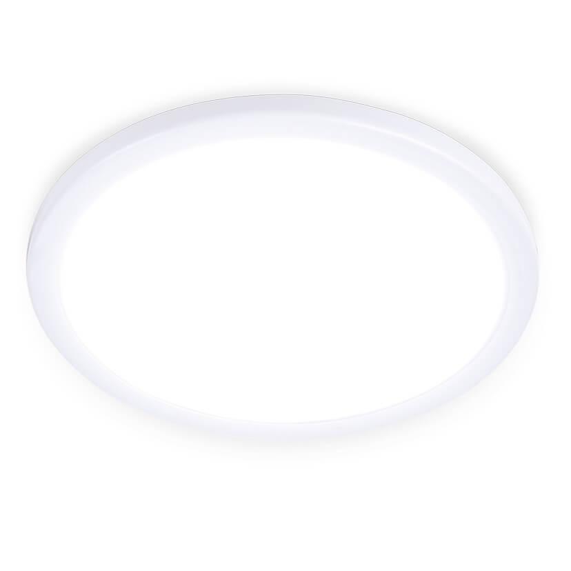 Офисное освещение Встраиваемый светодиодный светильник Ambrella light Led Downlight DLR313 белый пластик