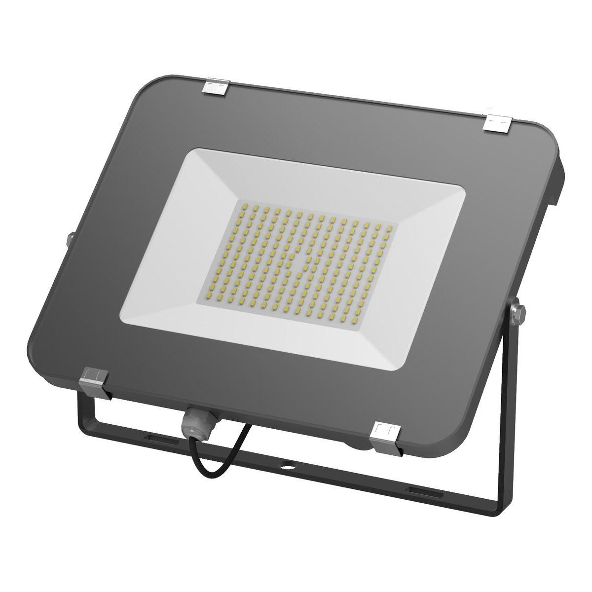 Уличное освещение Прожектор светодиодный Gauss Elementary 200W 6500К 691511200 черный стекло