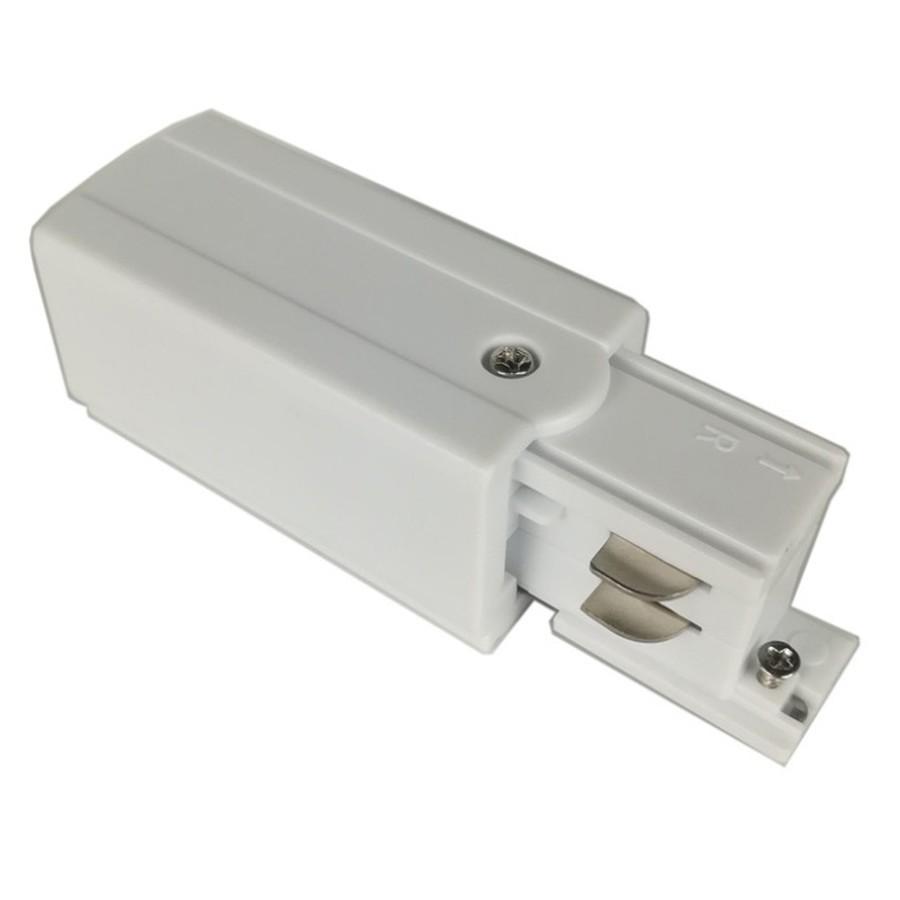 Трековые систем Ввод питания Wertmark WTF WTF. L5.00. OP0 белый пластик