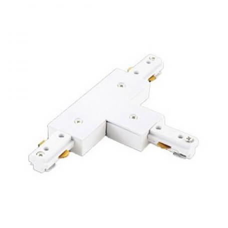 Трековые систем Соединитель Т-образный Italline WSO 76 white белый пластик