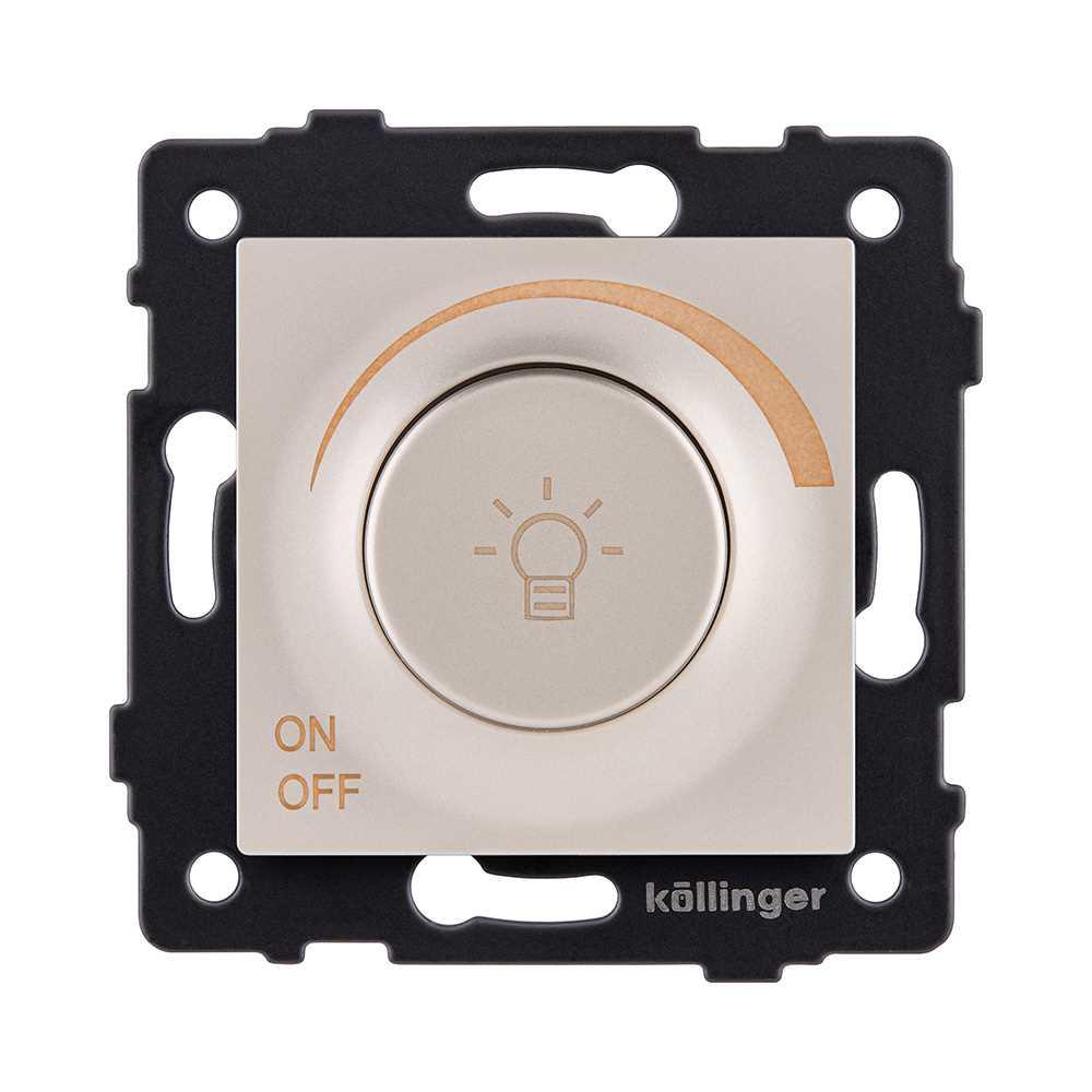 Электротовар Светорегулятор универсальный 500W, золотой Kollinger REA-027GD для Aspekt, Eleganz,… золото