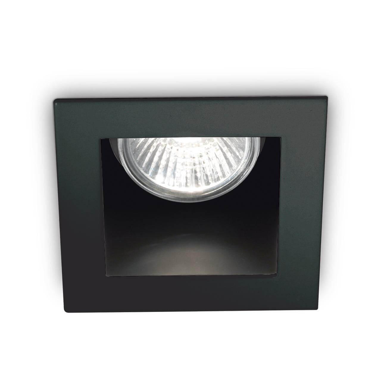 Офисное освещение Встраиваемый светильник Ideal Lux Funky Nero 243849 черный металл