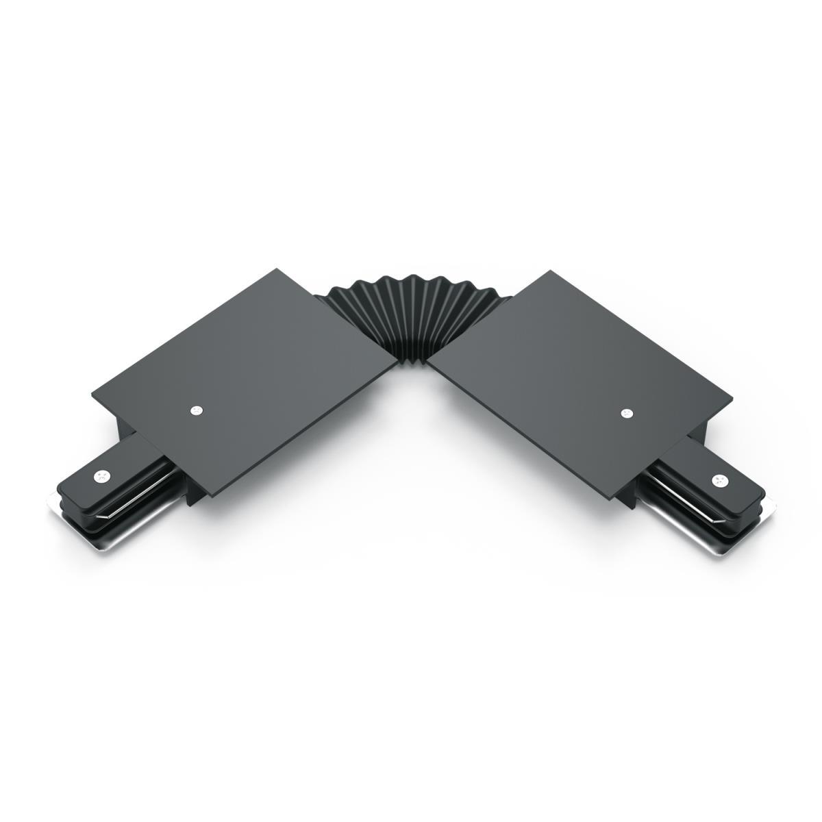Трековые систем Коннектор гибкий Gauss TR141 черный металл