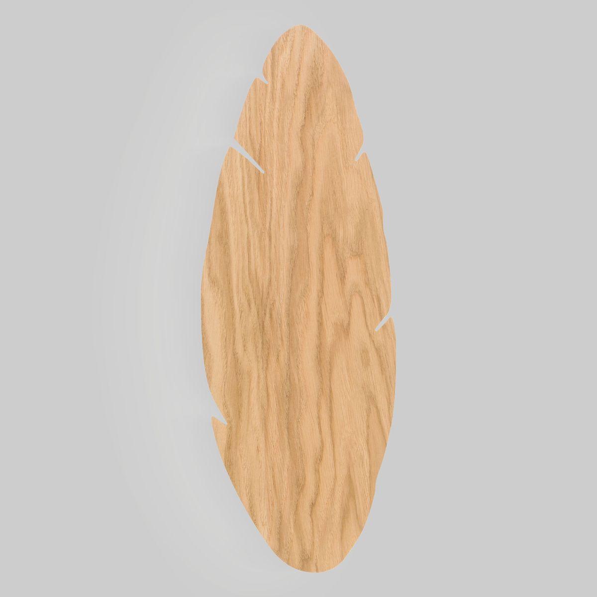 Настенные светильник Светильник 4678 Hoja Wood коричневый дерево / шпон
