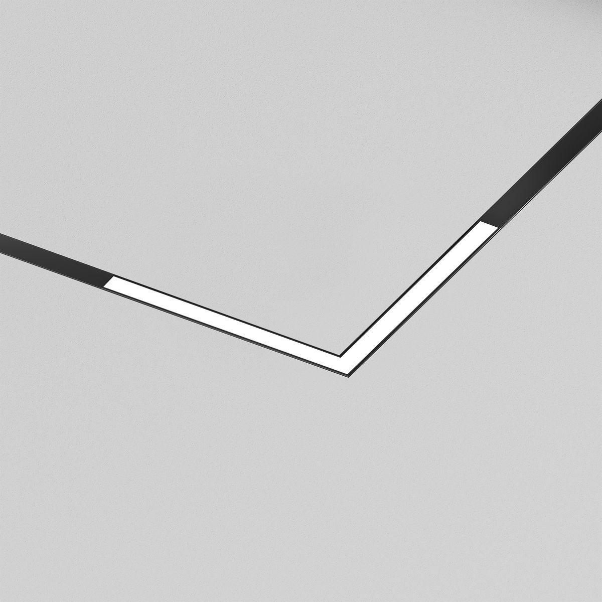 Трековые светильник Трековый светильник DENKIRS SMART LINEAR Zigbee черный металл