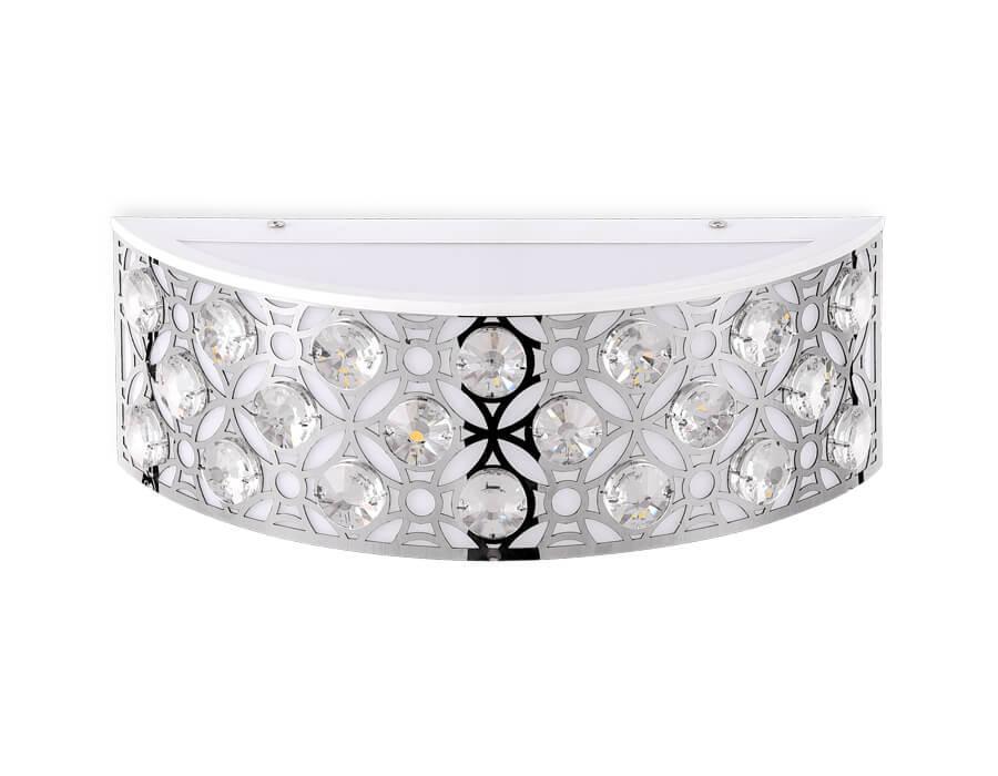 Настенные светильник Настенный светодиодный светильник Ambrella light Ice хром металл