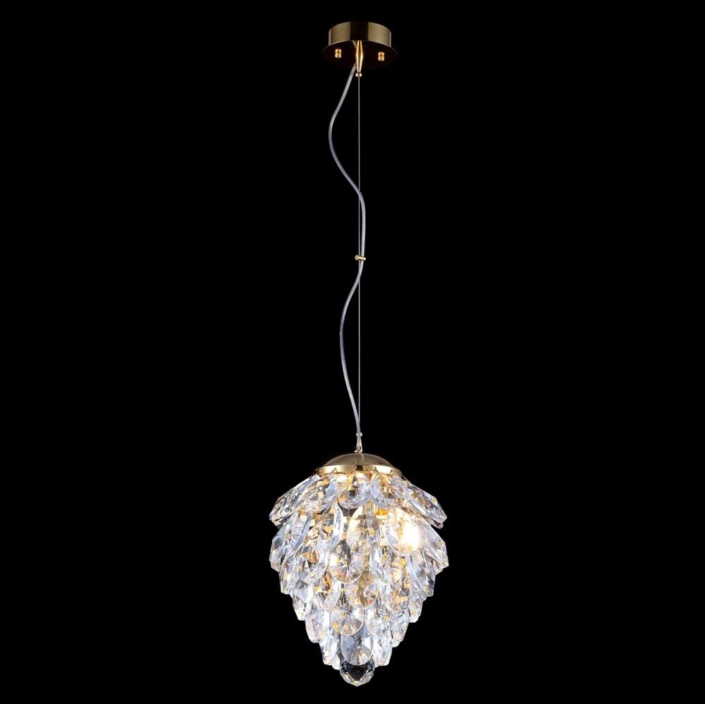 Подвесные светильник Светильник Charme SP2 Gold Transparent золото металл