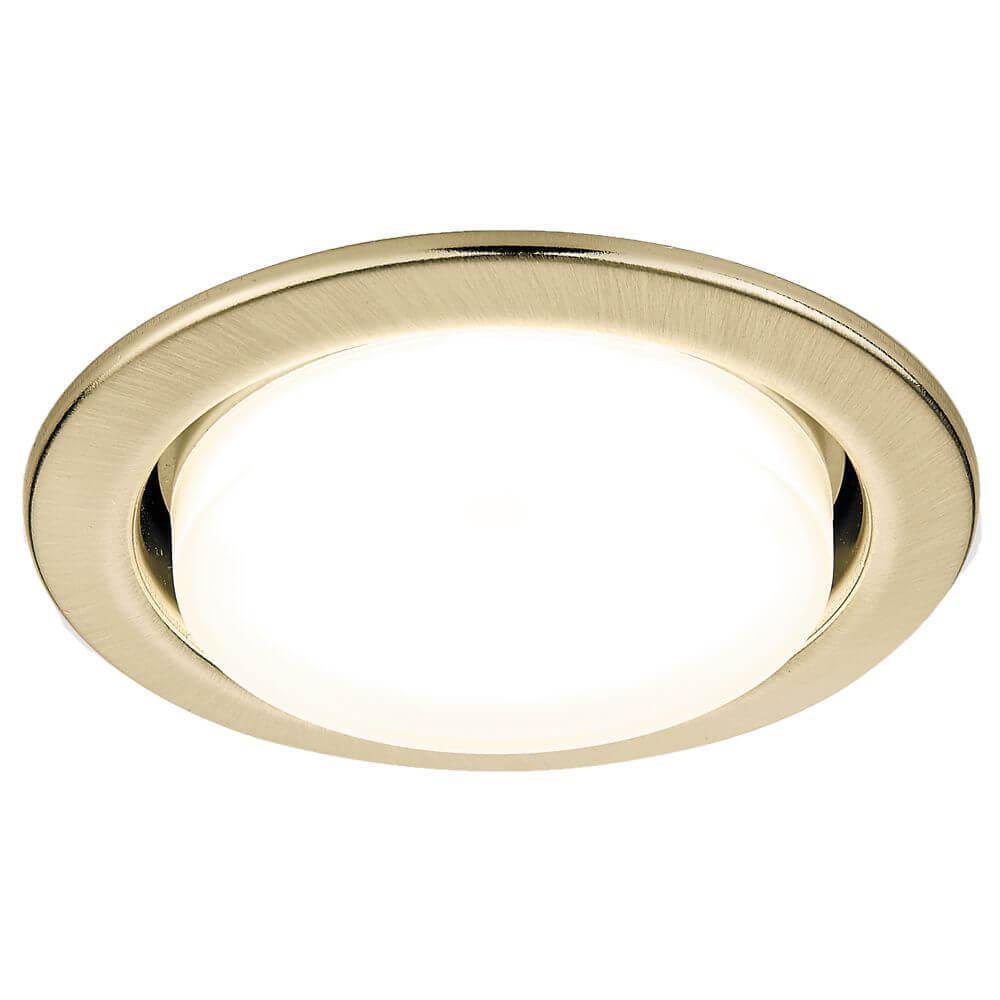 Офисное освещение Встраиваемый светильник Ambrella light GX53 Classic G101 SB бронза металл