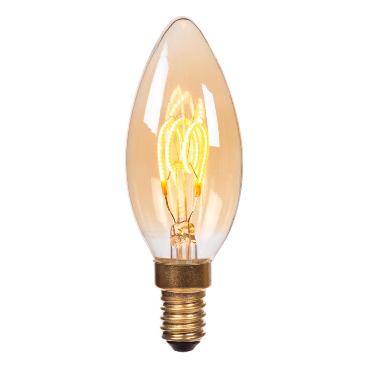 Лампочк Лампа Lucide C35 49043 95 62 коричневый стекло