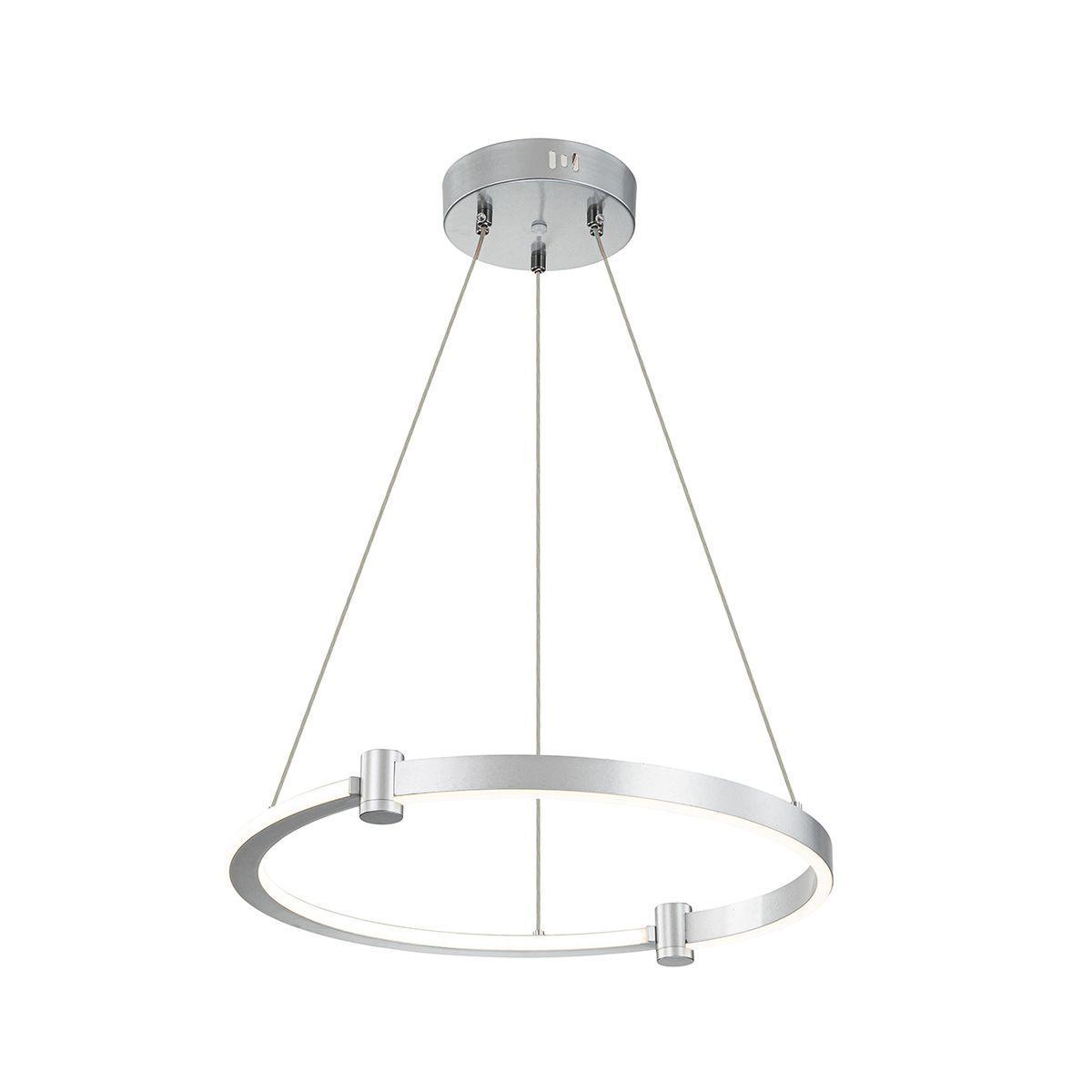 Подвесные светильник Светильник Circolato 14015 1P Silver серебро металл