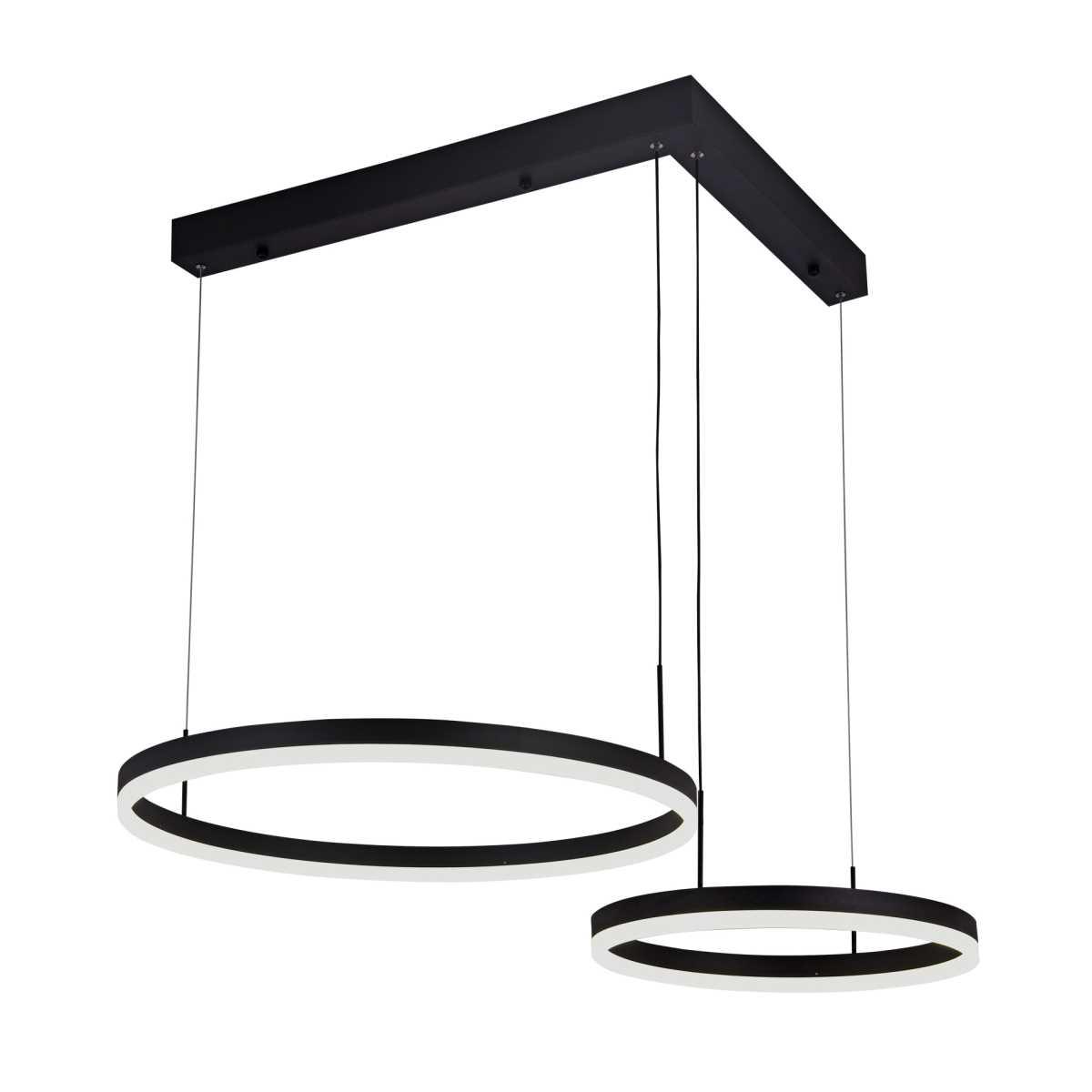 Подвесные светильник Светильник LED4U черный металл