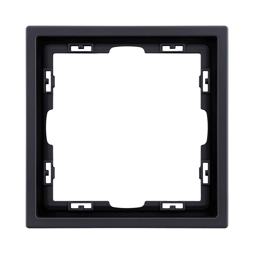 Электротовар Рамка 1-постовая, черный матовый Kollinger Eclipse EC1BK черный