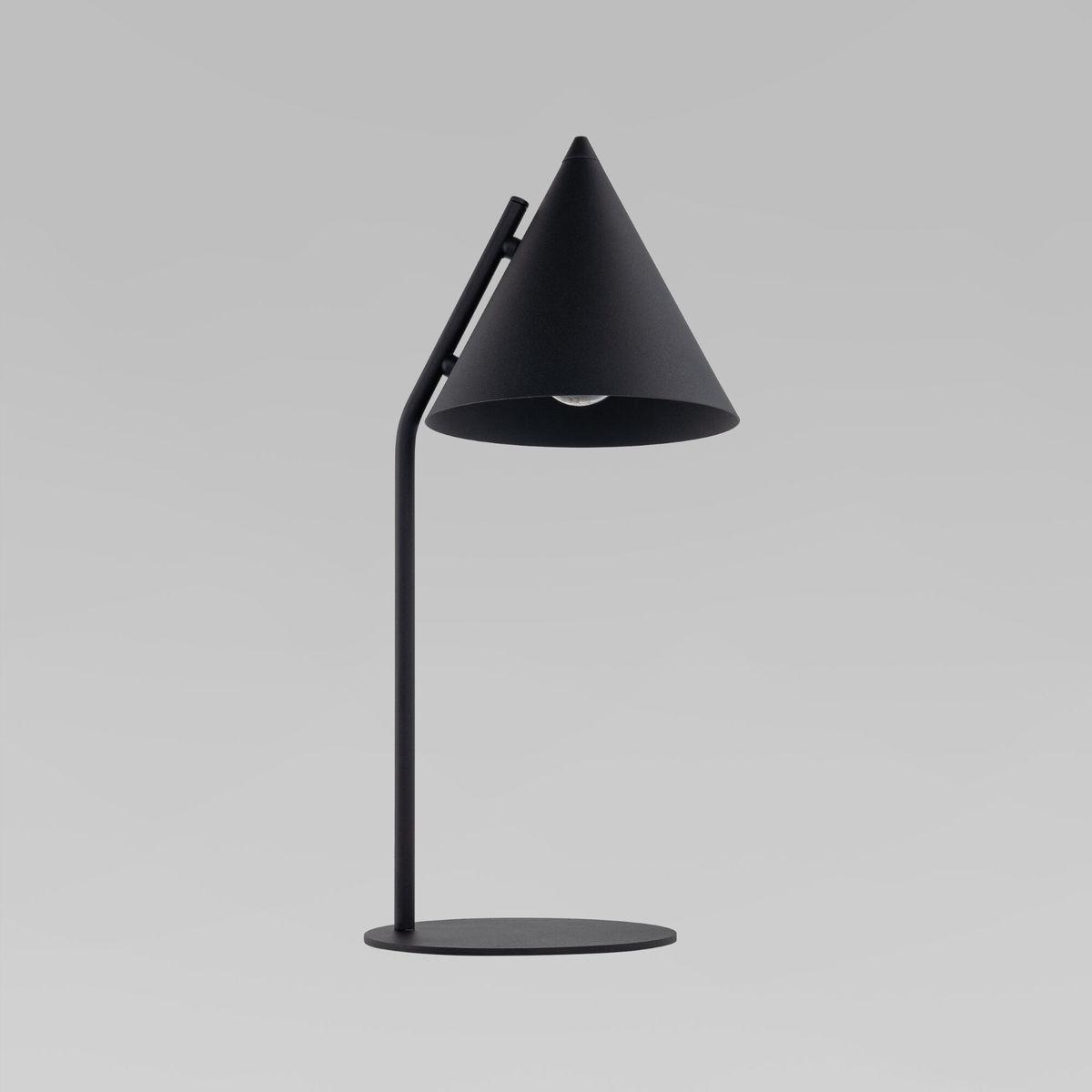 Настольная лампа Настольная лампа TK Lighting черный пластик