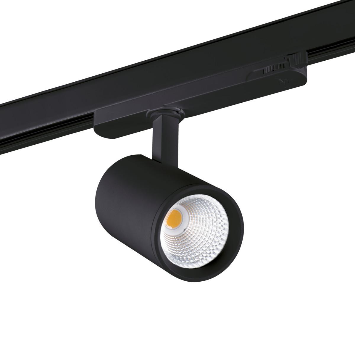 Трековые светильник Трековый светодиодный светильник Kanlux ATL1 -930-S6-B черный металл