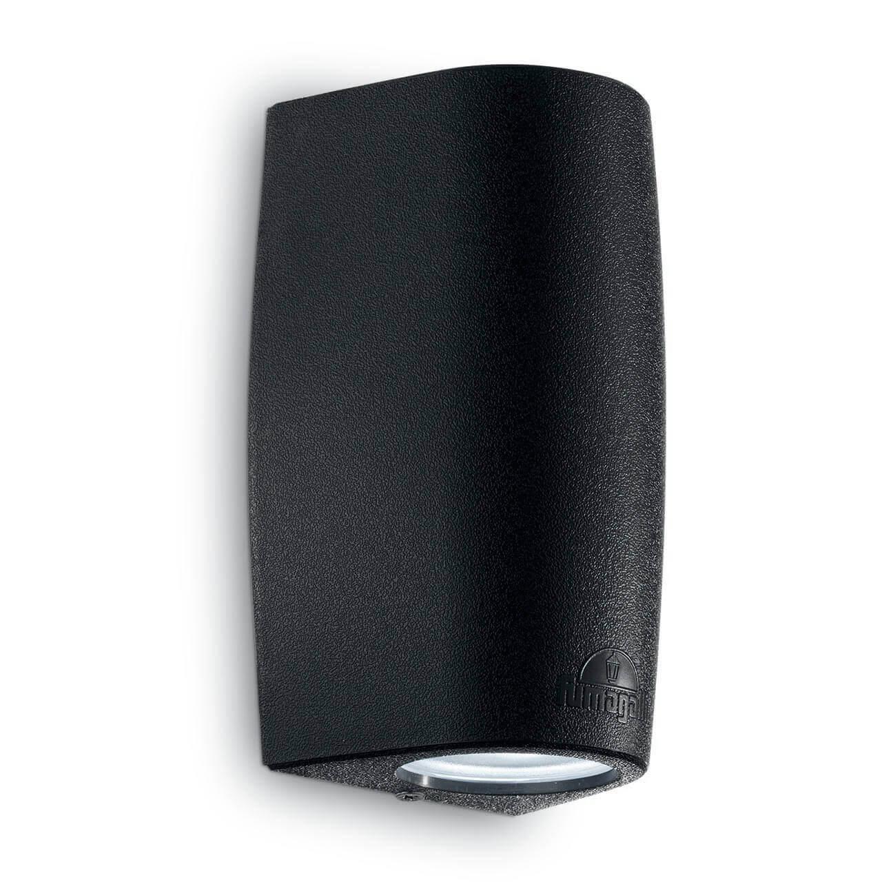 Уличное освещение Уличный настенный светильник Ideal Lux Keope Ap2 Nero 147819 черный пластик