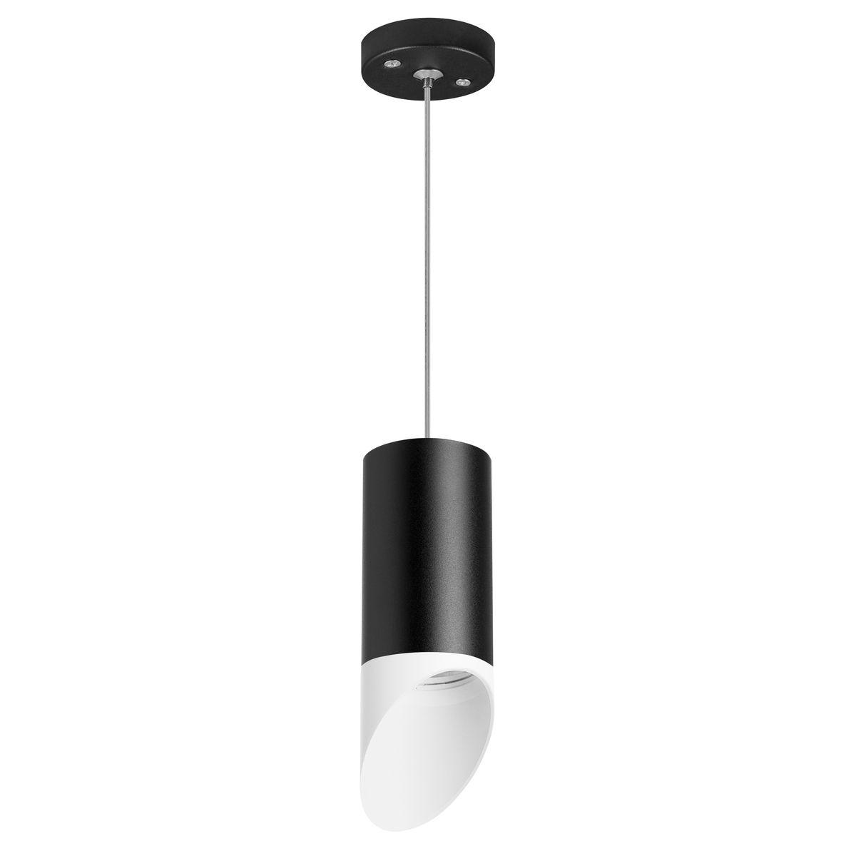 Светильник Комплект с подвесным светильником Lightstar Rullo (214437+590057+201436) черный металл