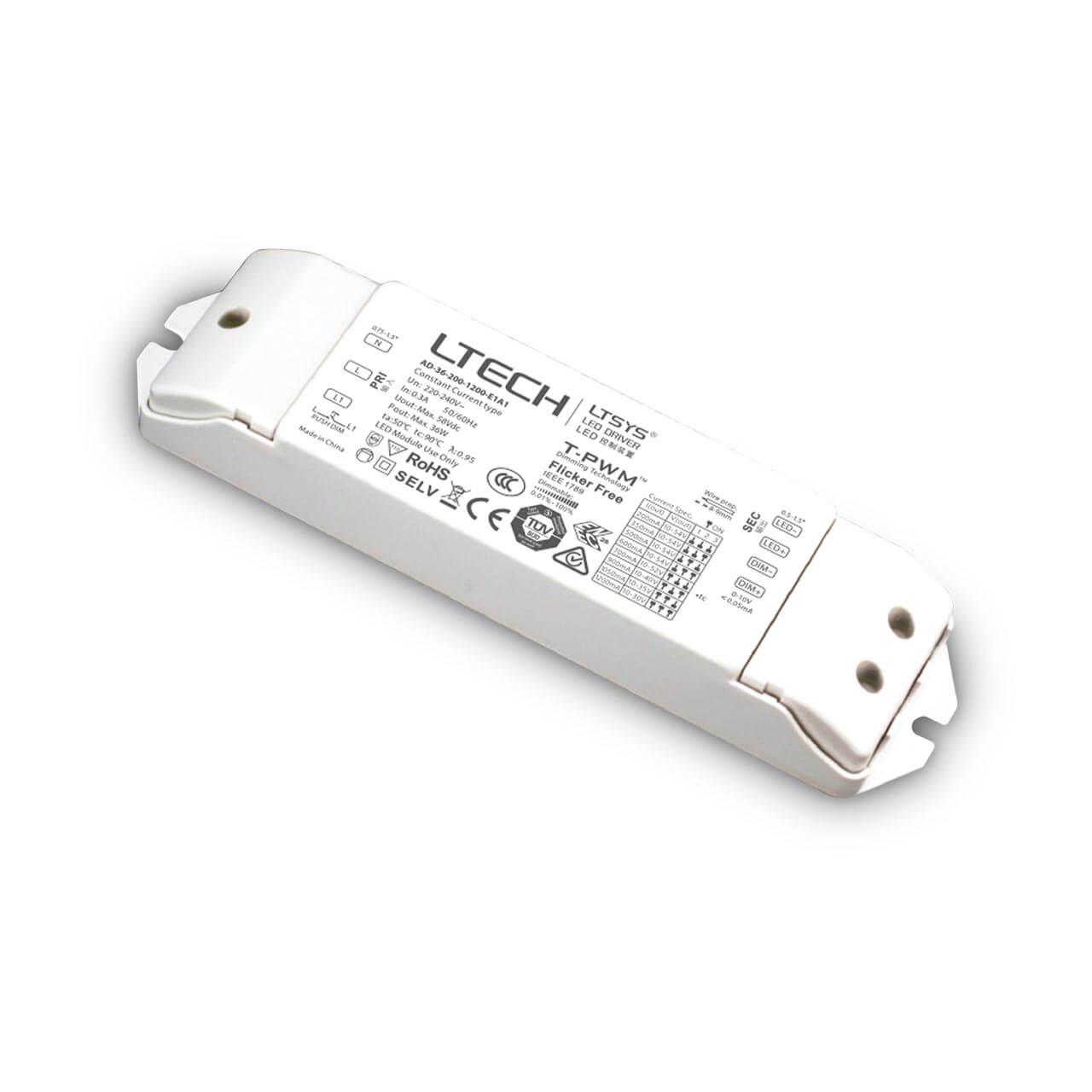 Светодиодные лент Драйвер Ideal Lux IP20 0,3A Nova Driver Dali белый пластик
