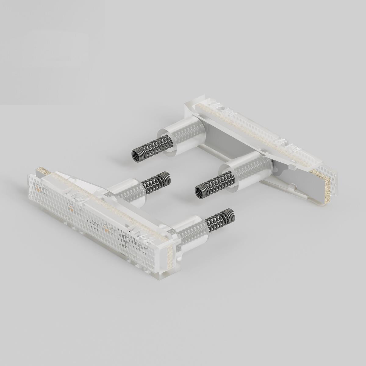 Электротовар Блок LED подсветки для выключателя Werkel 2 шт. белый W8010101 4690389213502 белый пластик