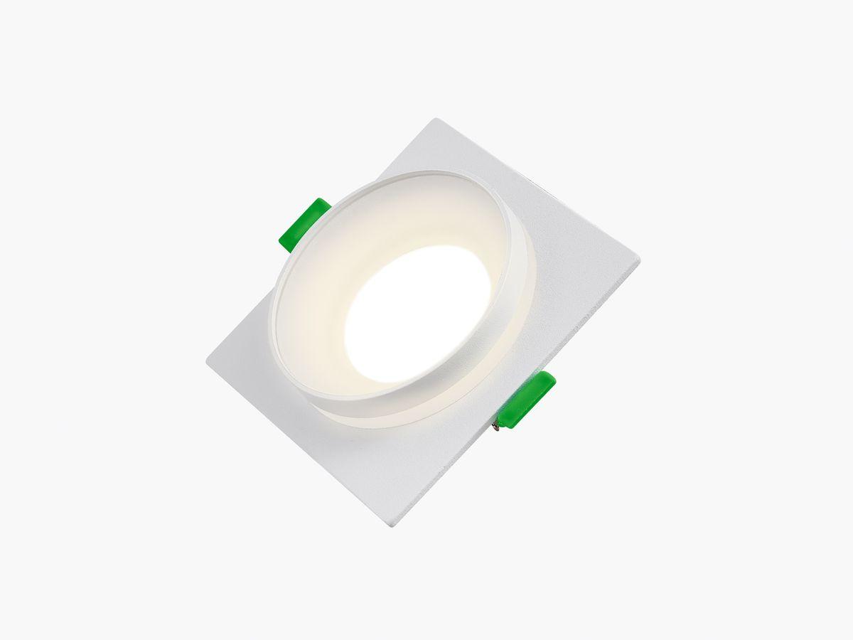 Светильник Встраиваемый светильник LEDS POWER GU-S, серия SPOT белый металл