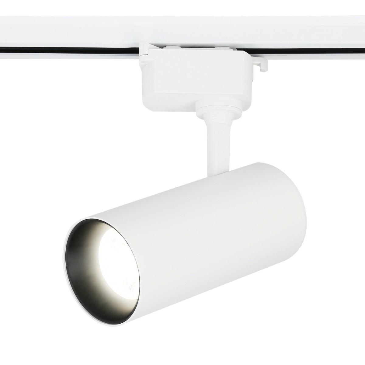 Трековые светильник Трековый светодиодный светильник Ambrella light белый металл