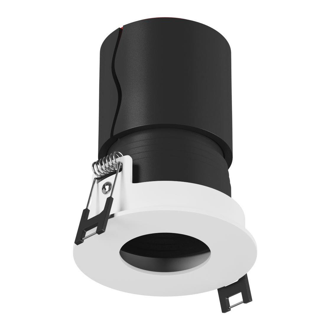 Офисное освещение Встраиваемый светодиодный светильник DesignLed DL-SDR03RD-12-WW 007165 белый металл