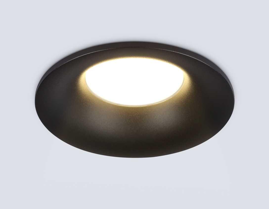 Светильник Светильник встраиваемый Ambrella Light черный металл