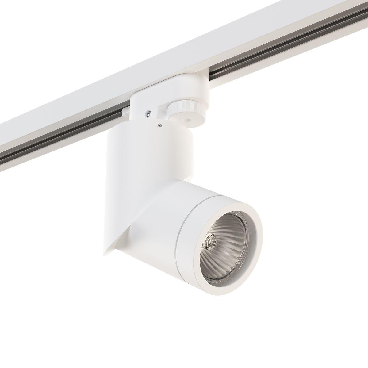 Светильник Комплект с трековым светильником Lightstar Illumo F (592016+051016) белый металл