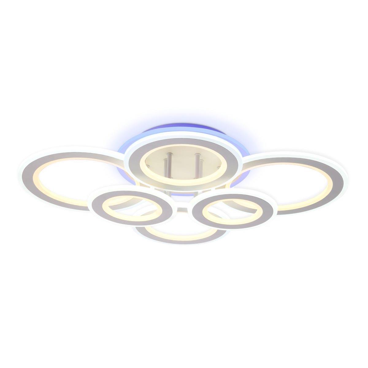Потолочная люстра Потолочная светодиодная люстра Ambrella light Original белый пластик