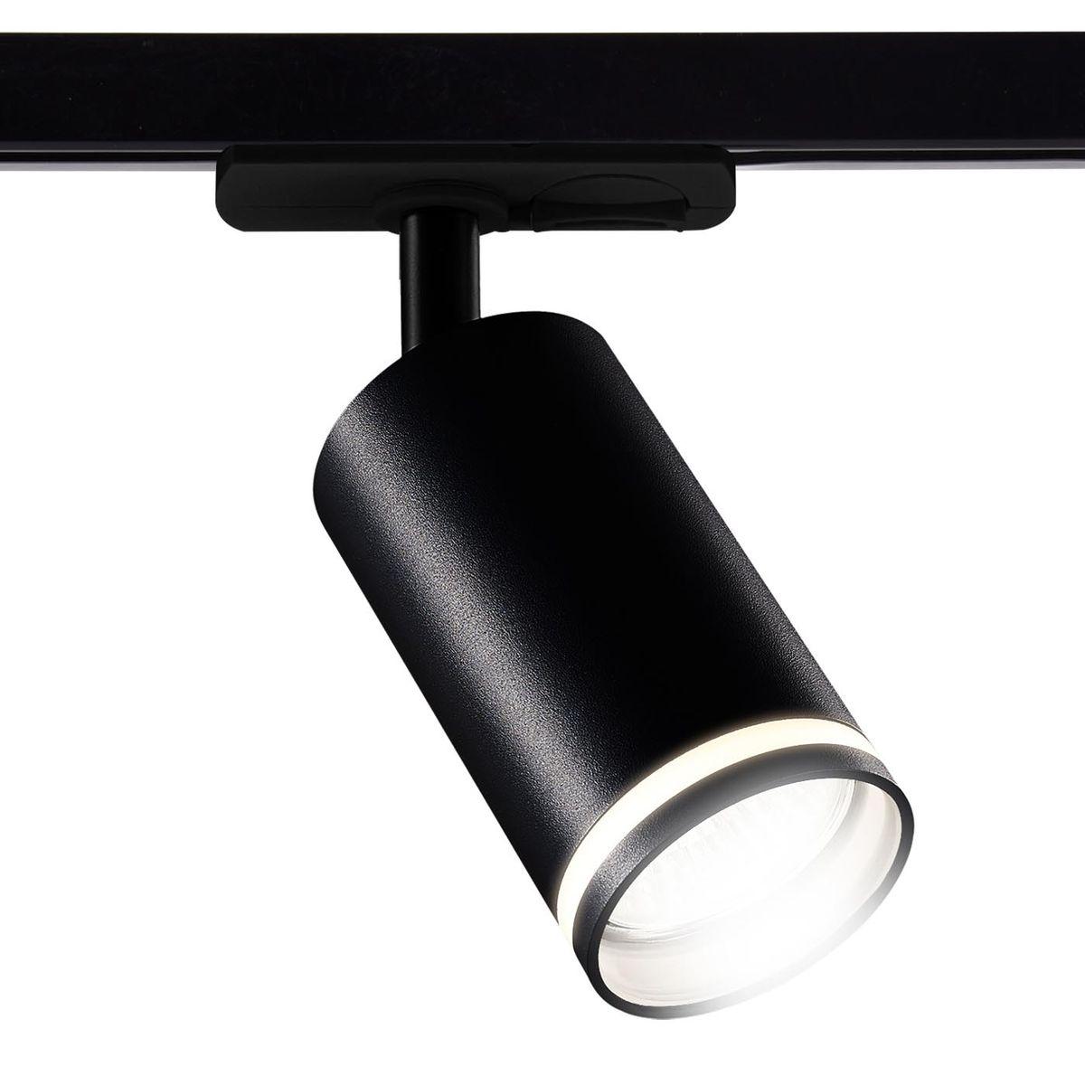Трековые светильник Трековый светильник Ambrella light Track System черный пластик