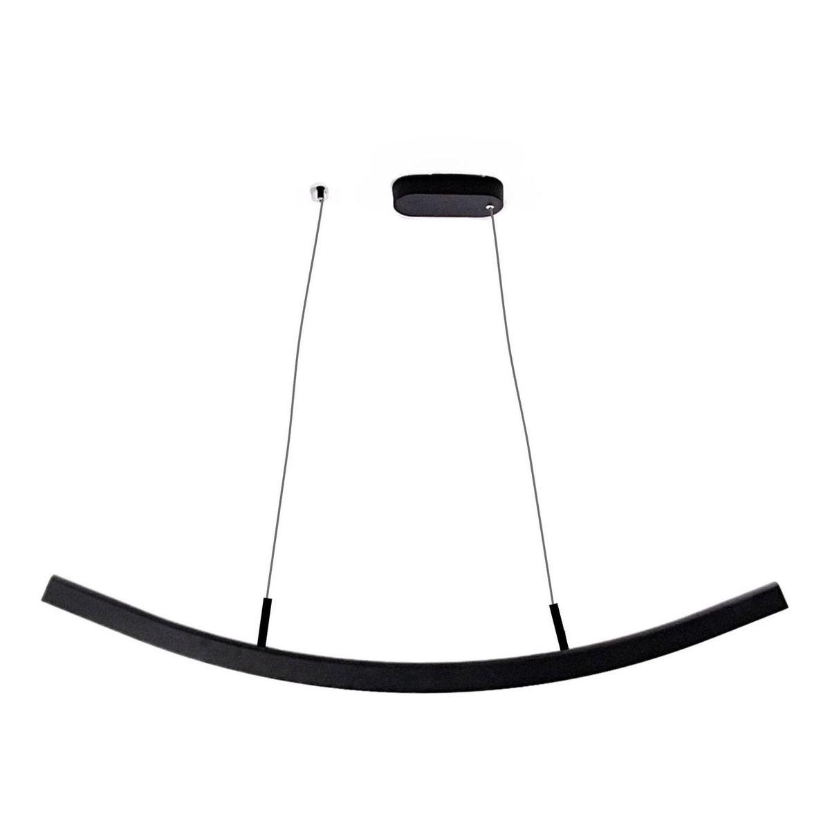 Подвесные светильник Светильник Slim black черный металл